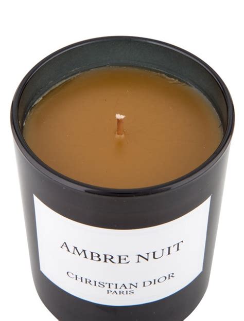 christian dior ambre nuit candle